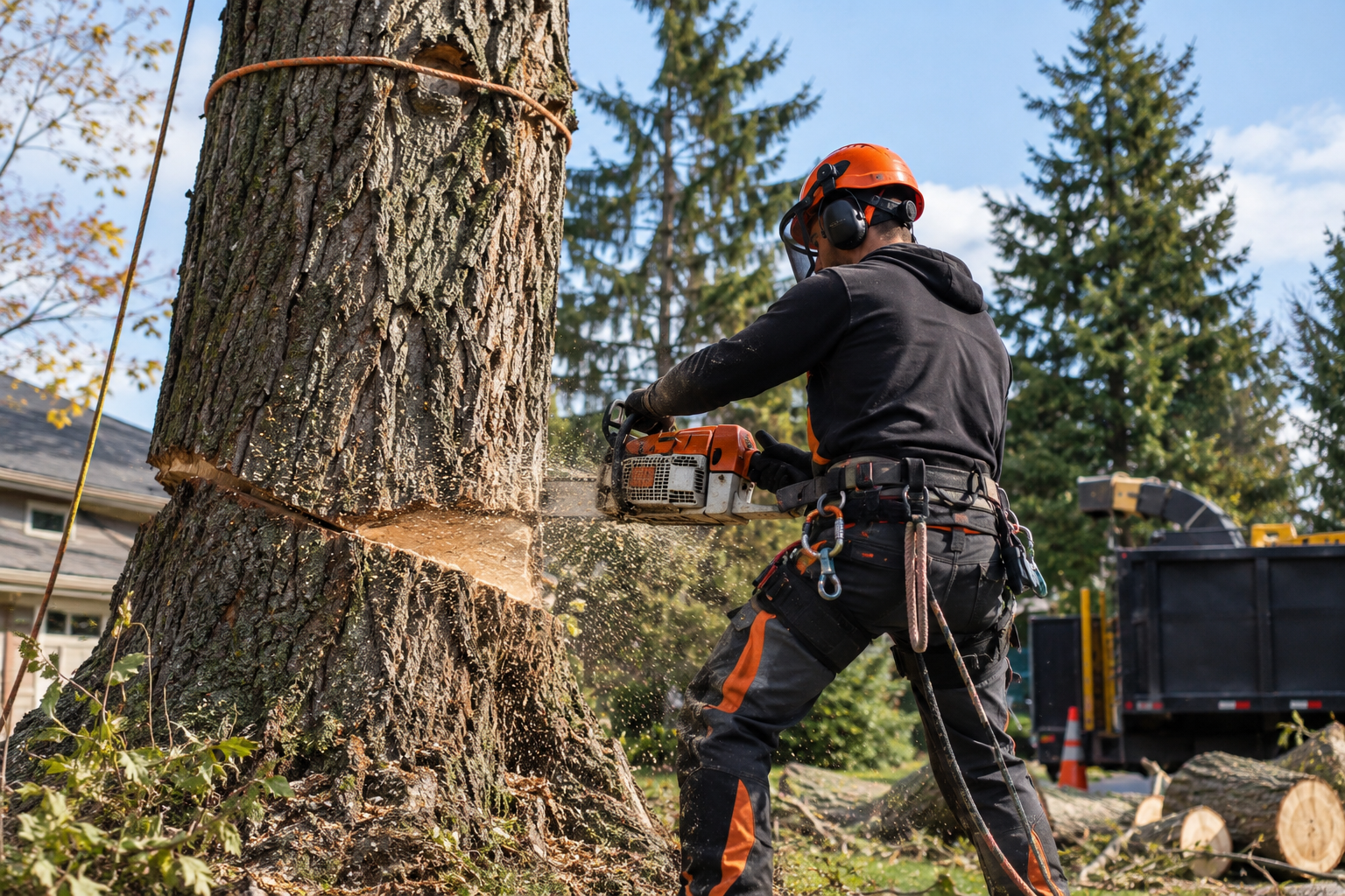 Tree removal service in Toronto by Bosco Tree arborists